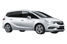 Car Hire Ripley - Vauxhall Zafira 7-Seater - Minibus hire Ripley